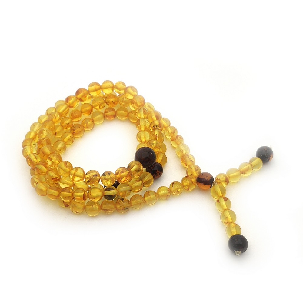 Четки будд. янтарь