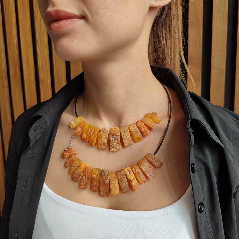 Колье Янтарь