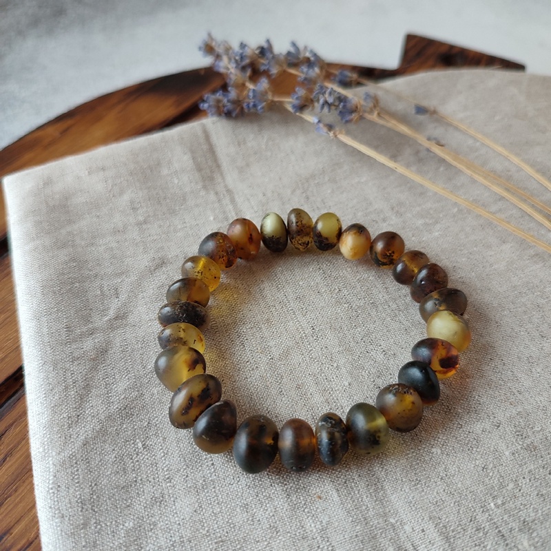 Браслет "Барок" янтарь