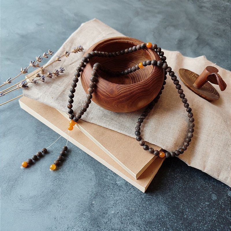 Четки будд. янтарь