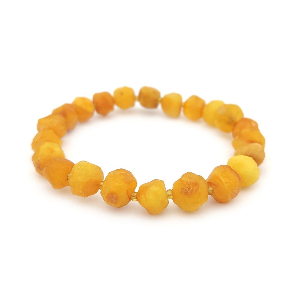 Браслет "Кусанка" янтарь