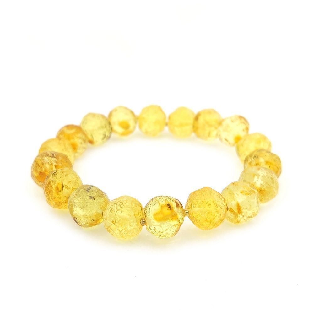 Браслет "Кусанка" янтарь