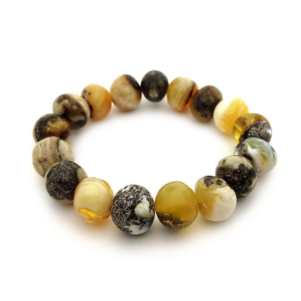 Браслет "Барок" янтарь