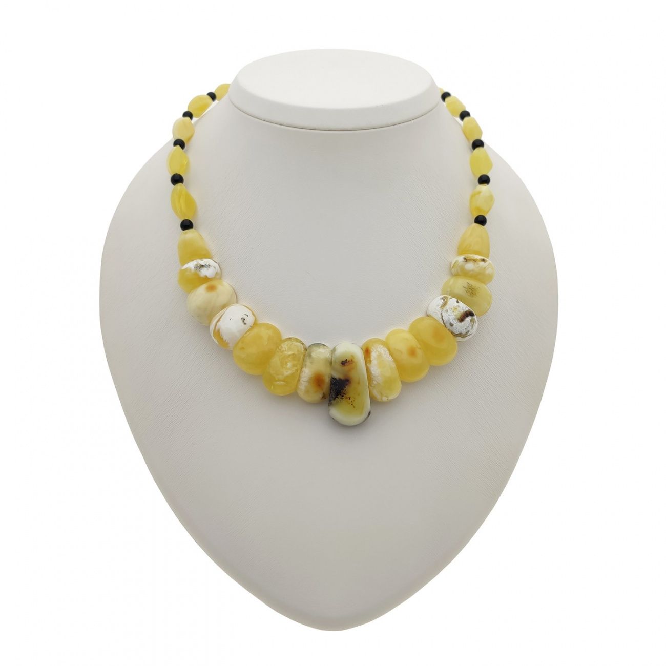 Колье "Мандарин" Янтарь