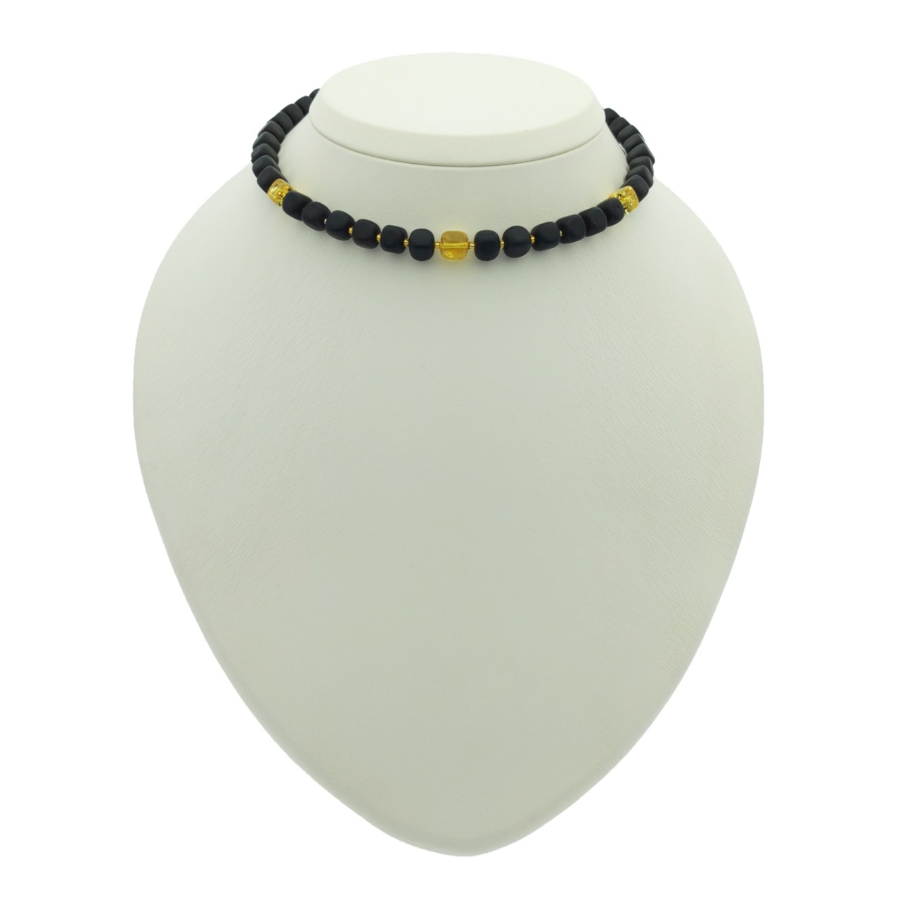 Чокер "Куб" из янтаря