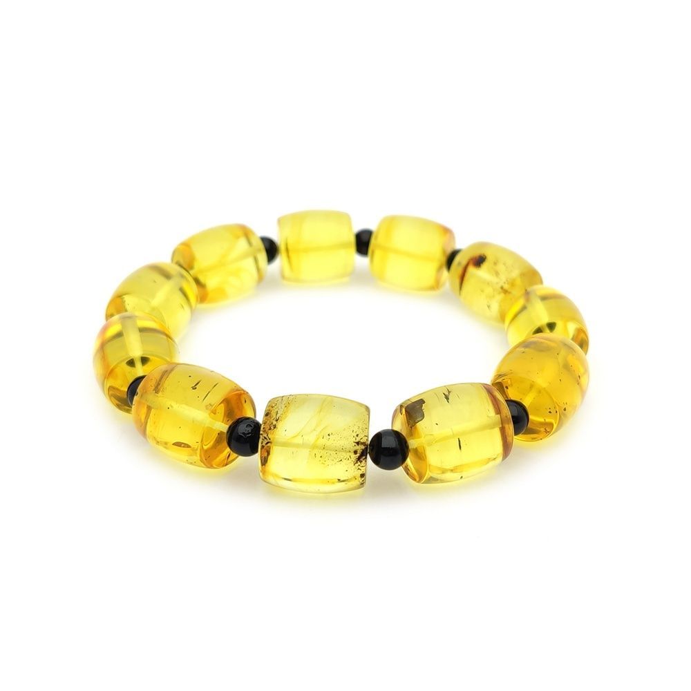 Браслет "Бочата" янтарь