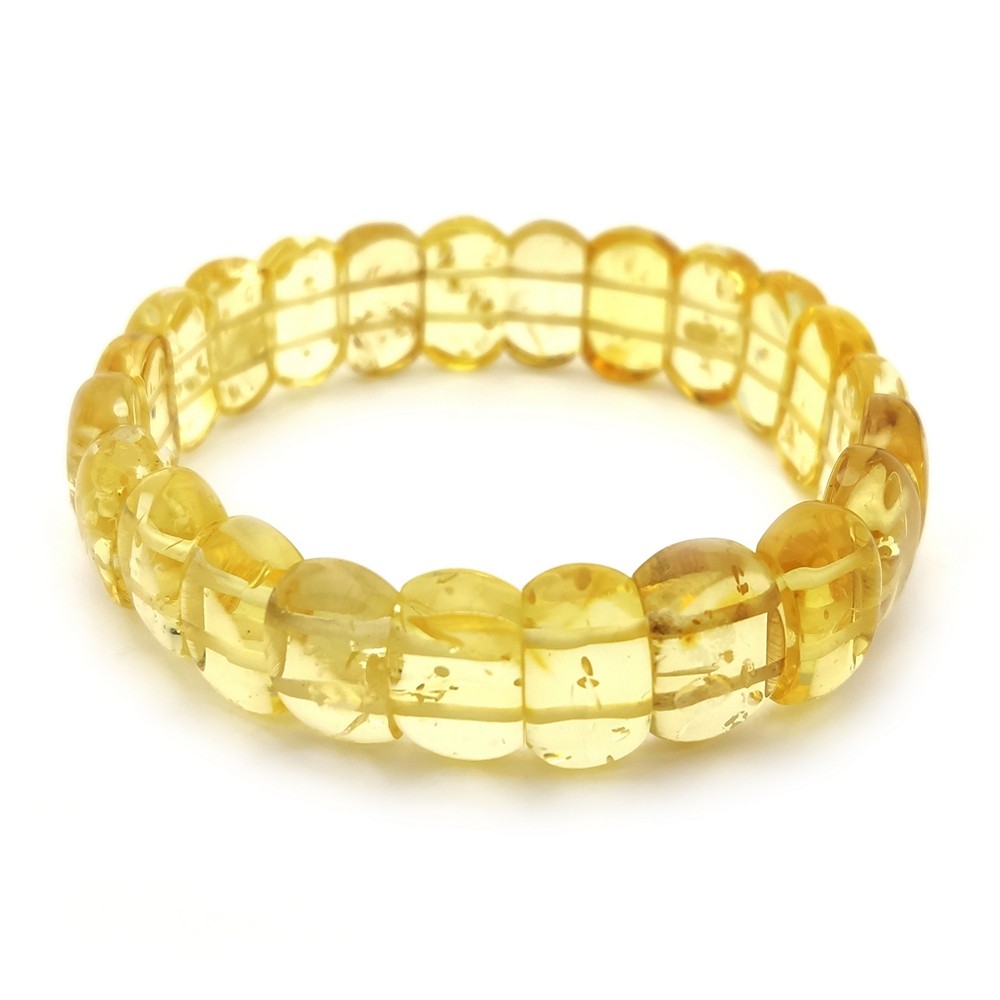 Браслет "Мандарин" янтарь