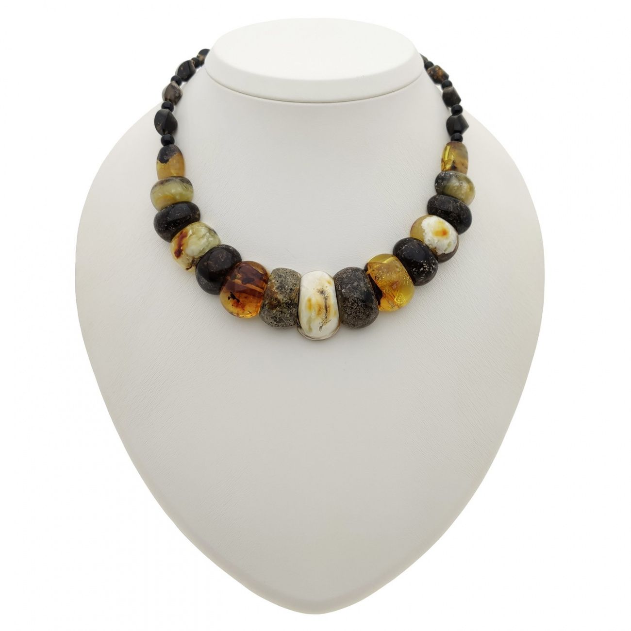 Колье "Мандарин" Янтарь