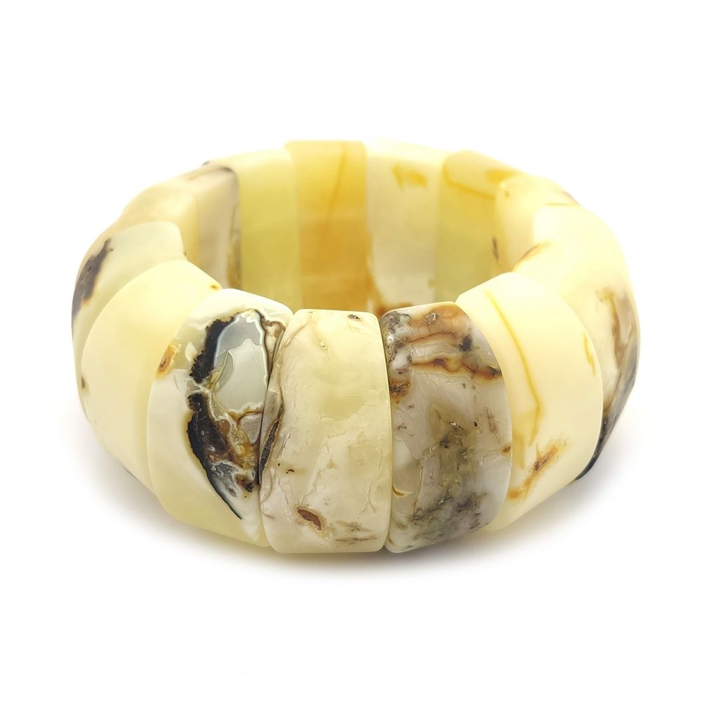 Браслет "Мандарин" янтарь