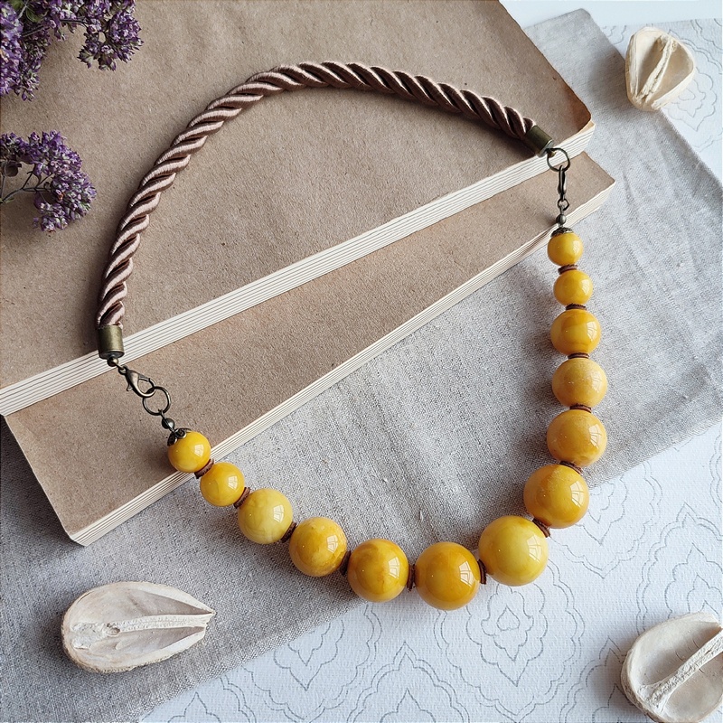 Колье 2 в 1,  Янт.Пресс 7347717778 (4)