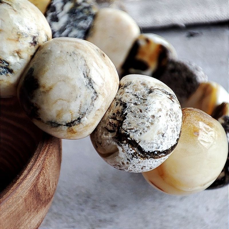 Браслет "Мандарин" Янтарь