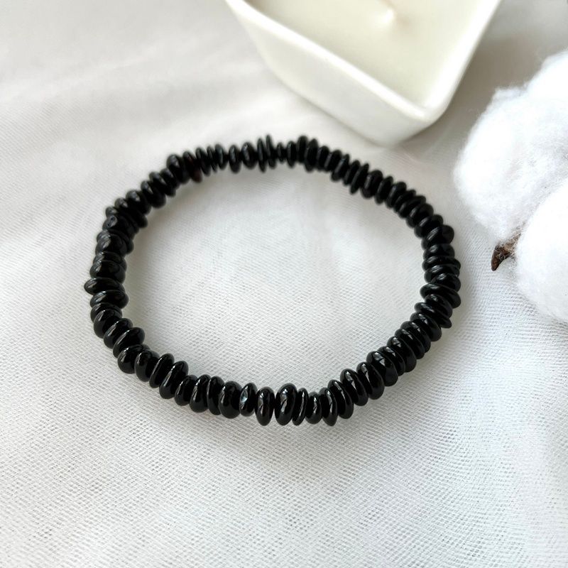 Браслет "Галька" янтарь