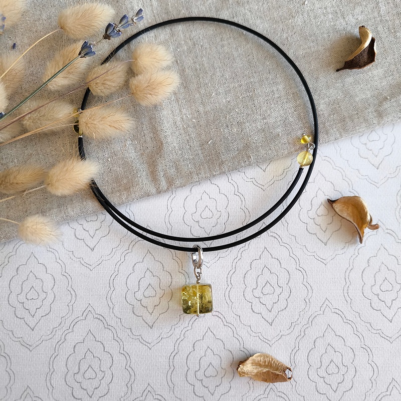 Колье Янтарь 7406217624 (1)