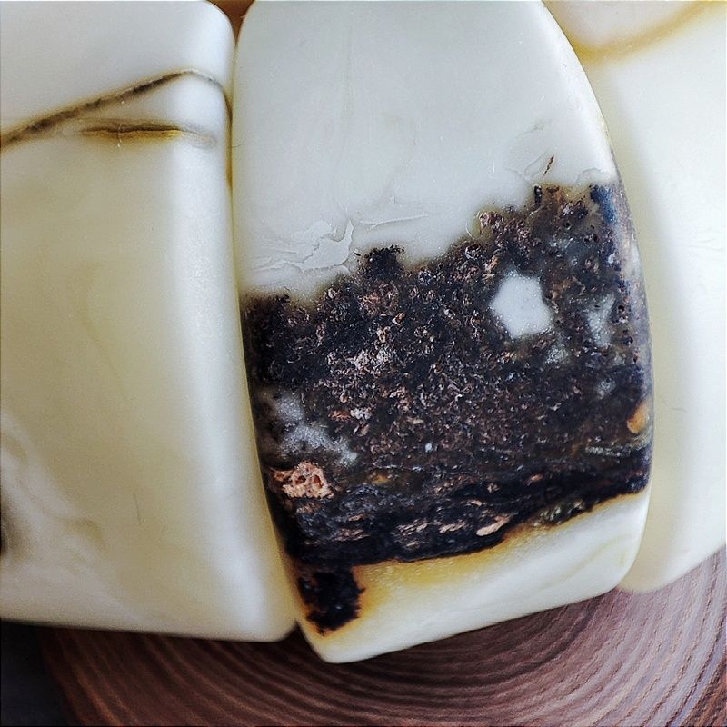 Браслет "Мандарин" янтарь