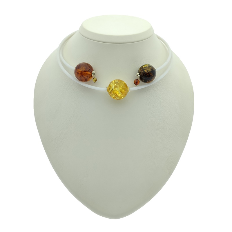 Колье  Янтарь