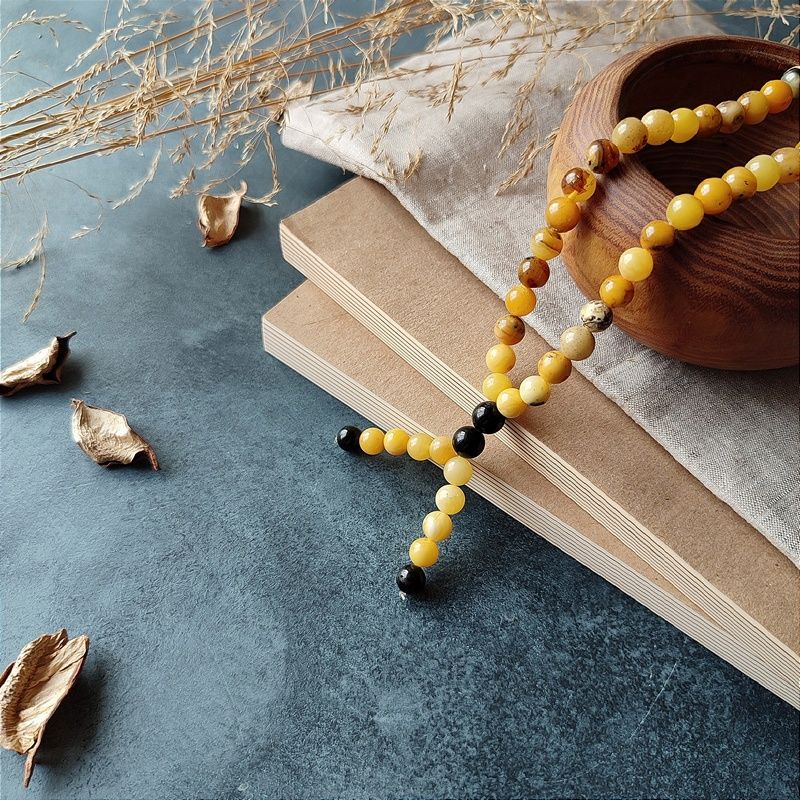 Четки будд. янтарь