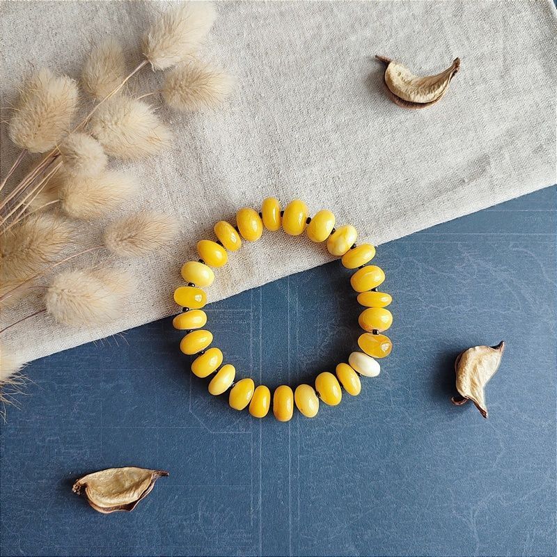 Браслет "Барок" янтарь