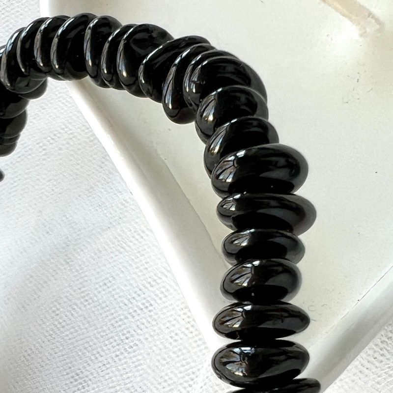 Браслет "Галька" янтарь