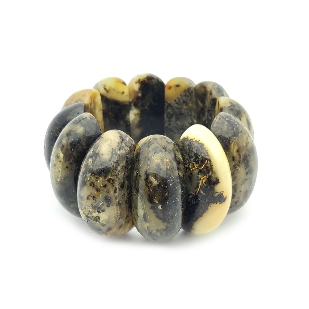 Браслет "Мандарин" янтарь