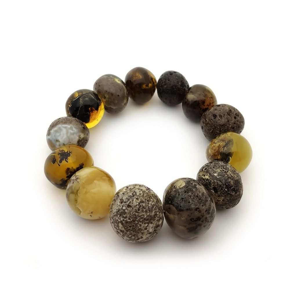 Браслет "Барок" янтарь