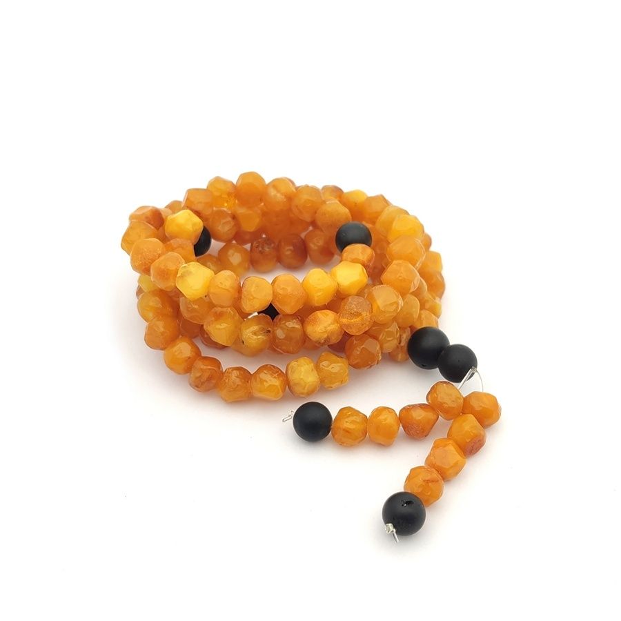 Четки будддийские янтарь