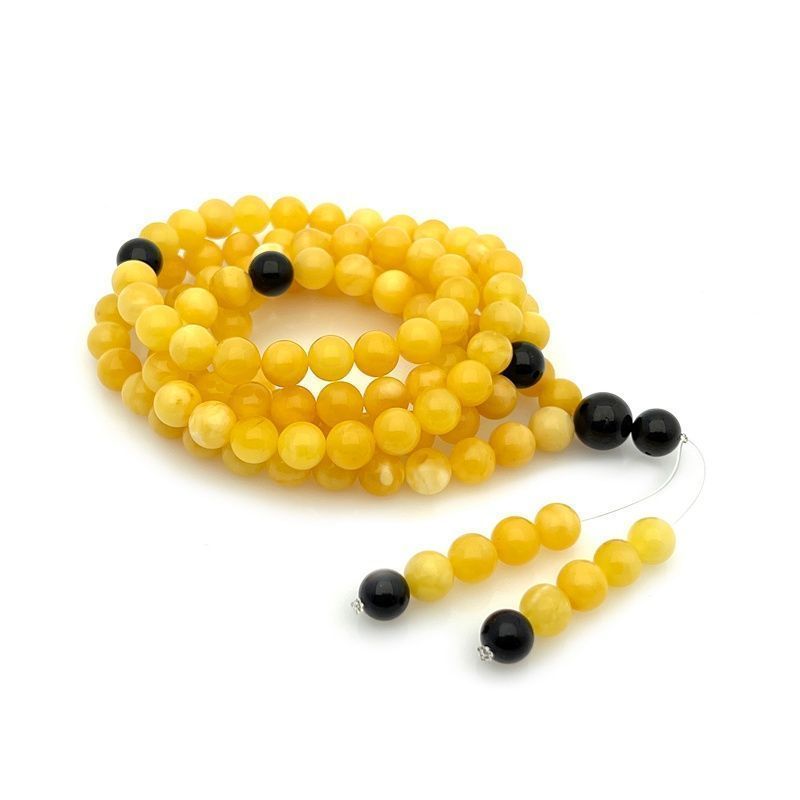 Четки буддийские янтарь