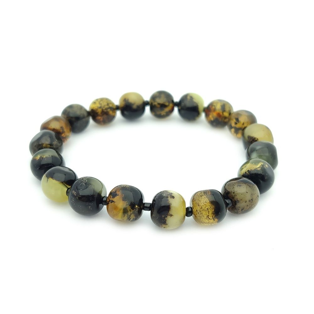 Браслет "Куб" янтарь