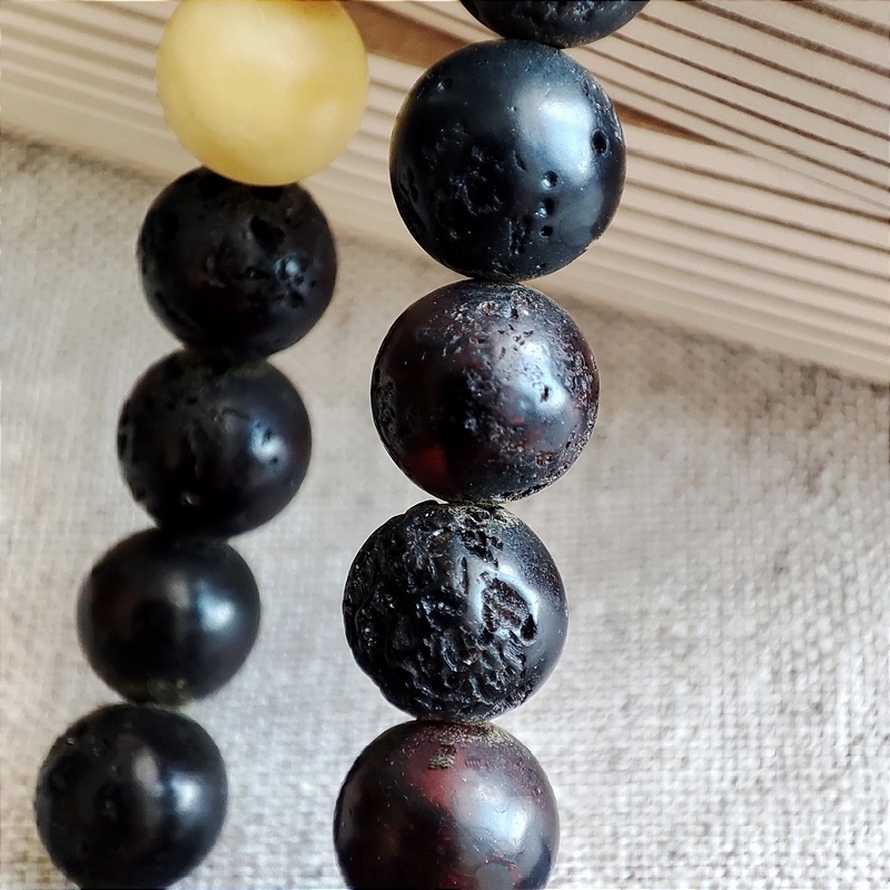 Четки буддийские янтарь 9116100229 (2)