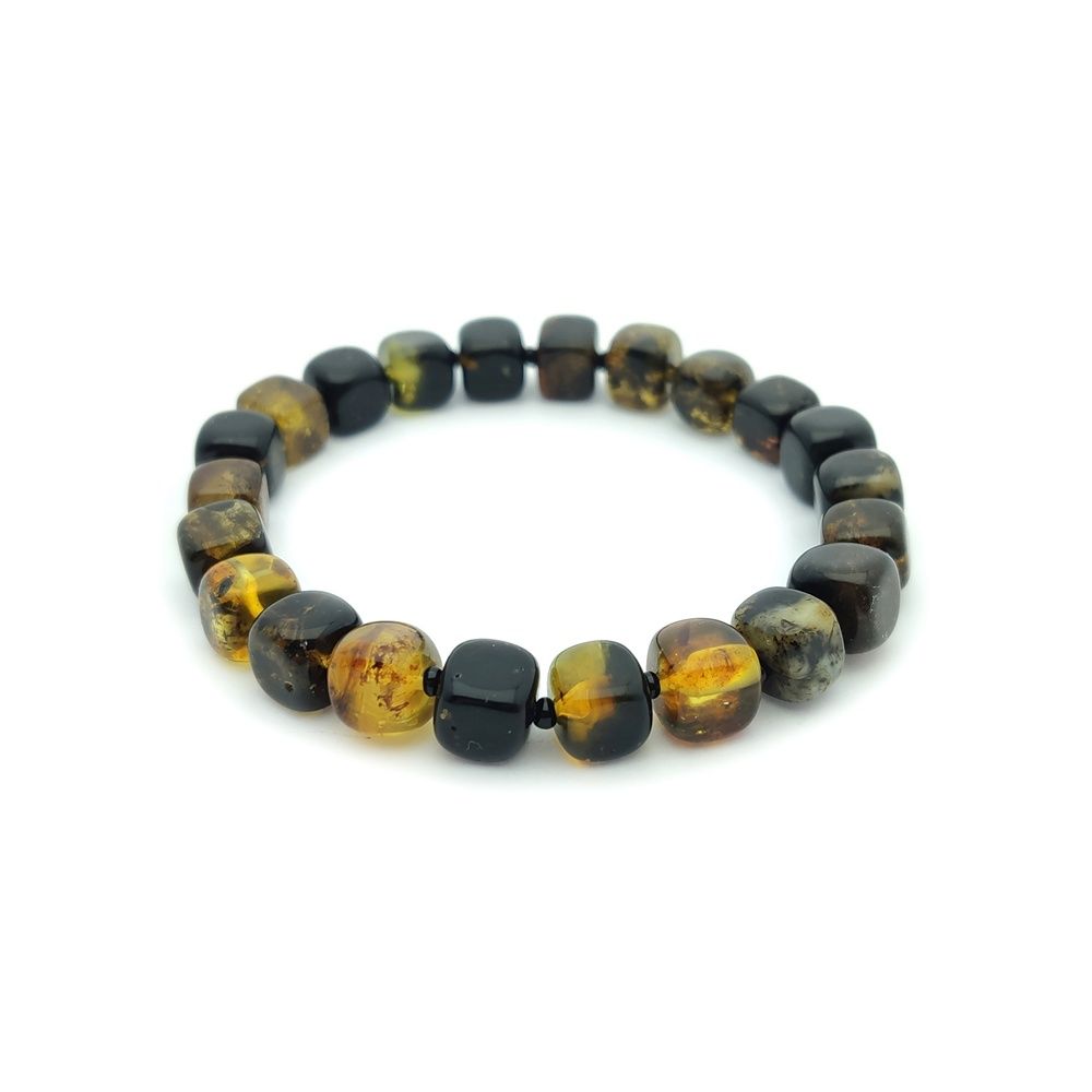 Браслет "Куб" янтарь