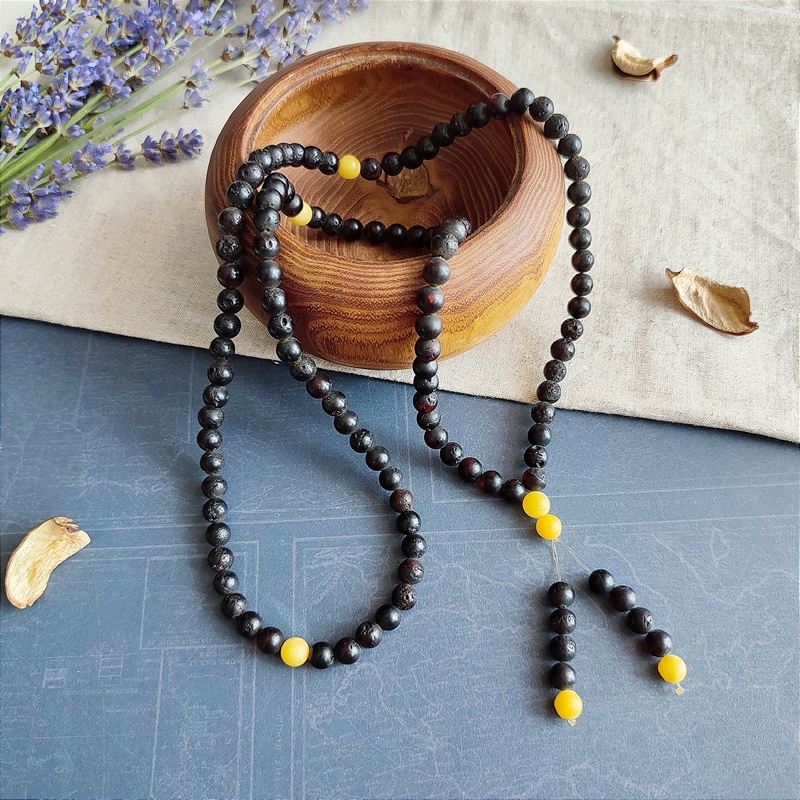 Четки буддийские янтарь 9116100229 (5)