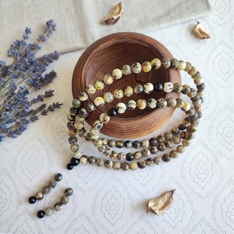 Четки буддийские янтарь 9046100198 (3)