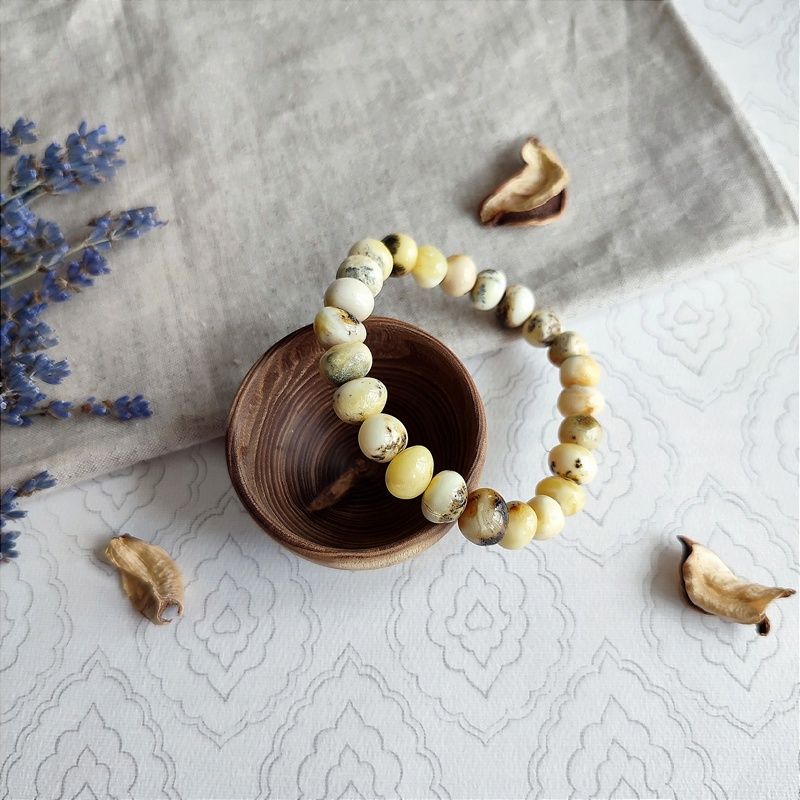 Браслет "Барок" янтарь