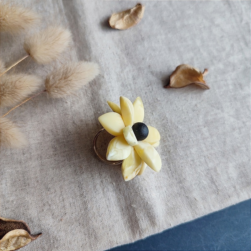 Кольцо, Янтарь,ПСР 1370405376 (1)