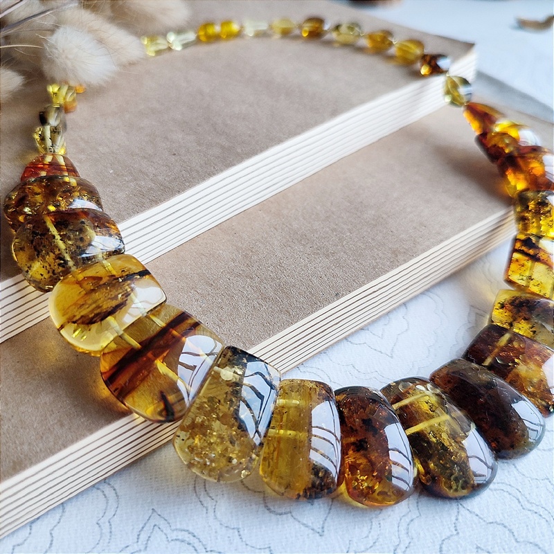 Колье Янтарь 7421009474 (2)