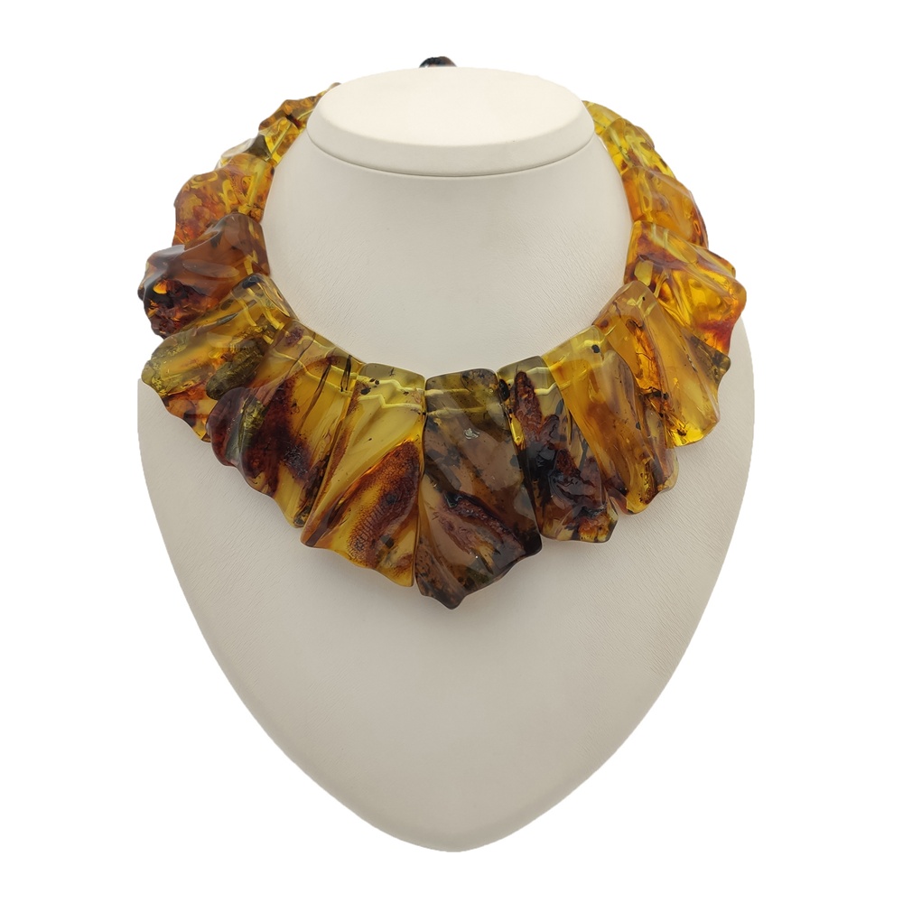 Колье "Нефертити" Янтарь