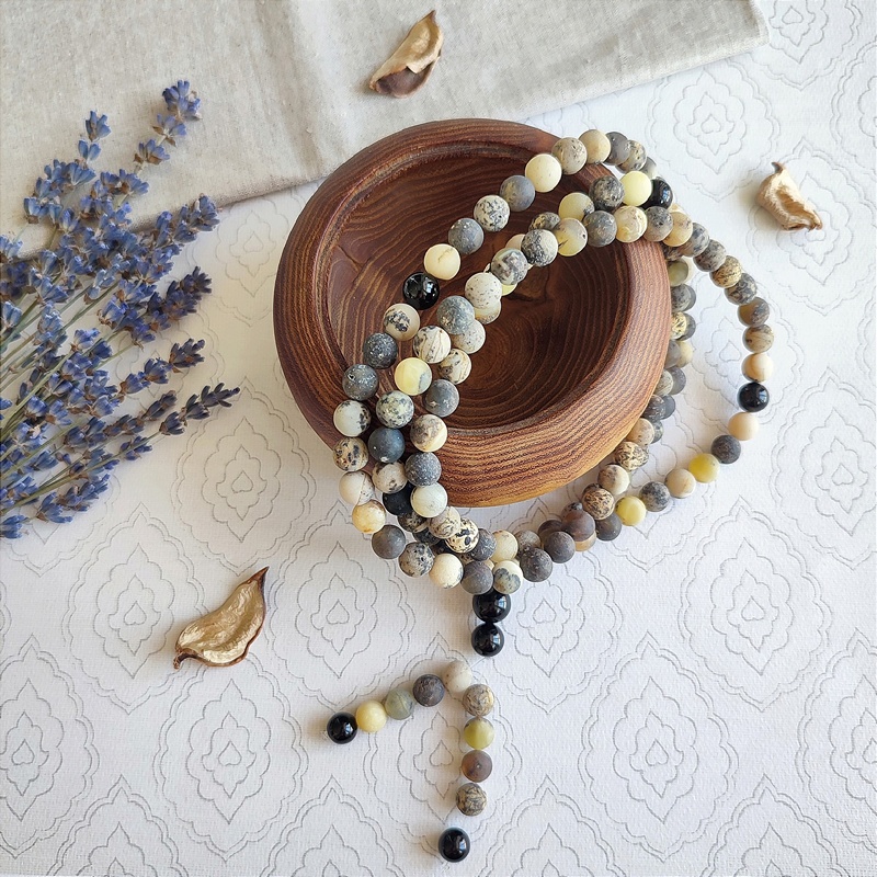 Четки будддийские янтарь 9046100234 (4)