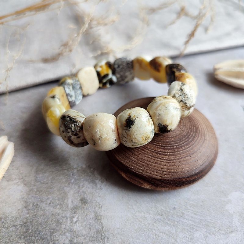 Браслет "Мандарин" Янтарь